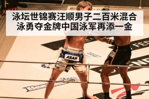 泳坛世锦赛汪顺男子二百米混合泳勇夺金牌中国泳军再添一金